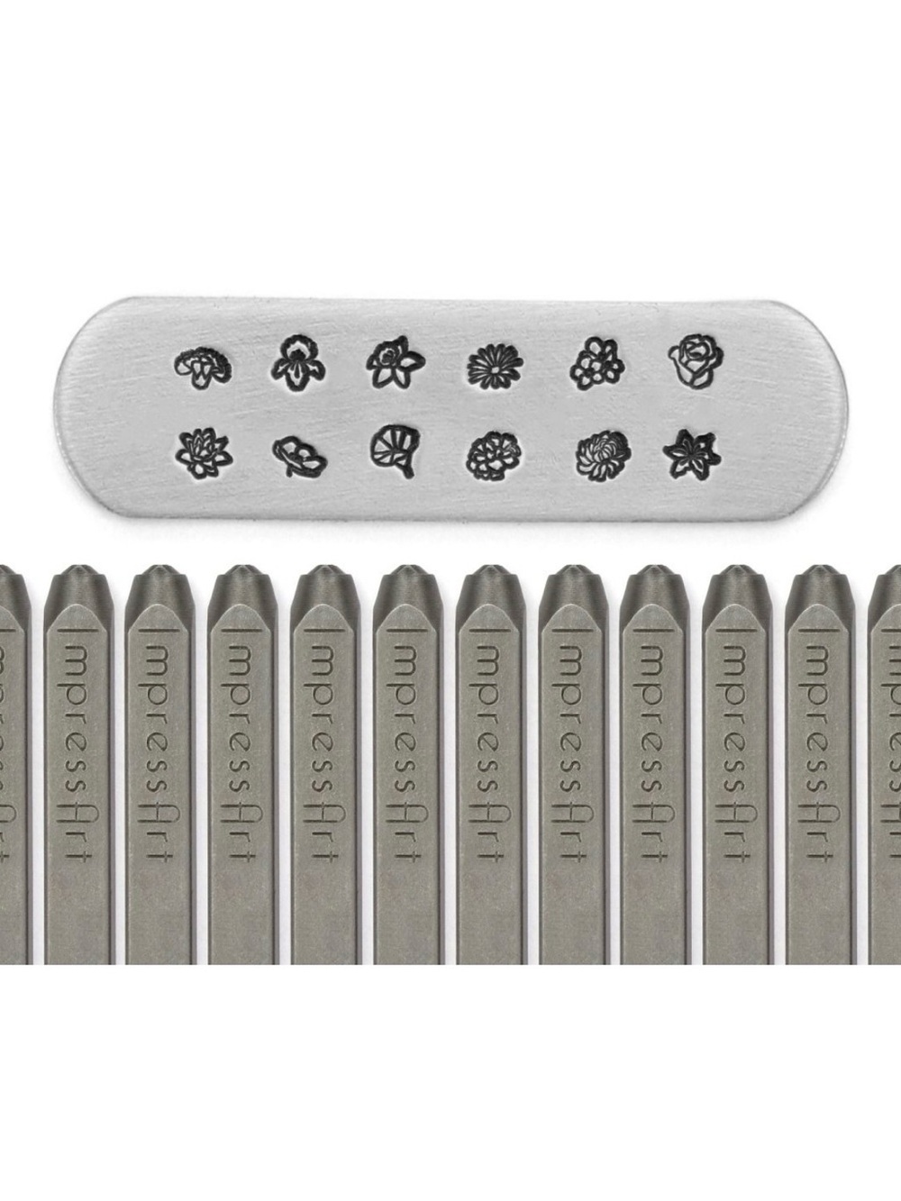 ImpressArt Birth Flowers Stamp Pack 4mm, 12pc - Picture 3 of 7